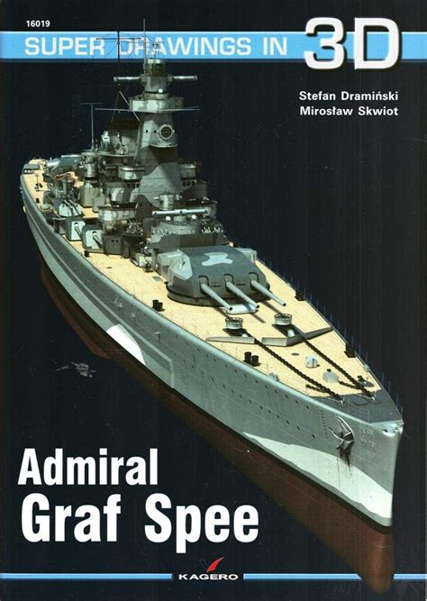 admiral graf spee super drawings in 3d Kindle Editon